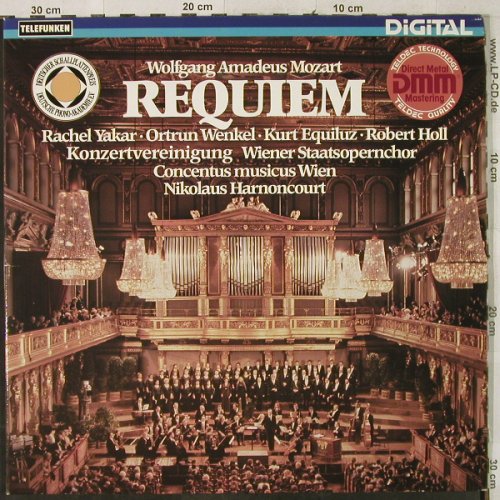 Mozart,Wolfgang Amadeus: Requiem d-moll KV 626, Foc, Telefunken (6.42756 AZ), D, 1982 Typ: LP Best.-Nr.: L3138 Preis: 6,00 Euro