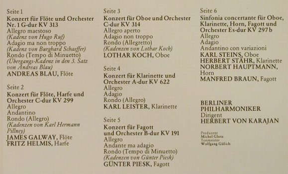 Mozart,Wolfgang Amadeus: Bläserkonzerte,Box, EMI(10 2238 3), D, 1972 - 3LP - L3139 - 22,50 Euro