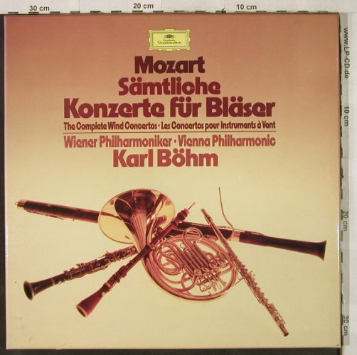 Mozart,Wolfgang Amadeus: Sämtliche Konzerte für Blser,Box, Deutsche Gramophon(2740 231), D, 1976 - 4LP - L3140 - 20,00 Euro