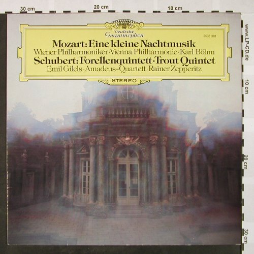 Mozart,Wolfgang Amadeus/Schubert: Eine Kleine Nachtmusik/Forellenquin, Deutsche Gramophon(2536 381), D, 1977 - LP - L3150 - 6,50 Euro