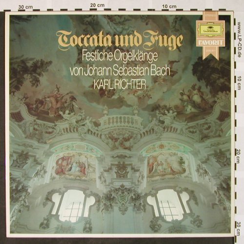 Bach,Johann Sebastian: Toccata und Fuge d-moll BWV 565..., D.Gr.Favorit(2535 611), D, Ri, 1964 - LP - L3152 - 5,00 Euro
