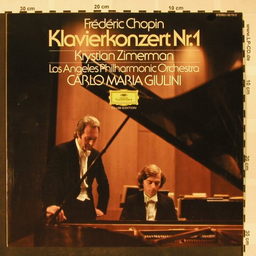 Chopin,Frederic: Klavierkonzert Nr.1,Club-Ed., D.Gr.(30 751 2), D, 1979 - LP - L3154 - 6,00 Euro