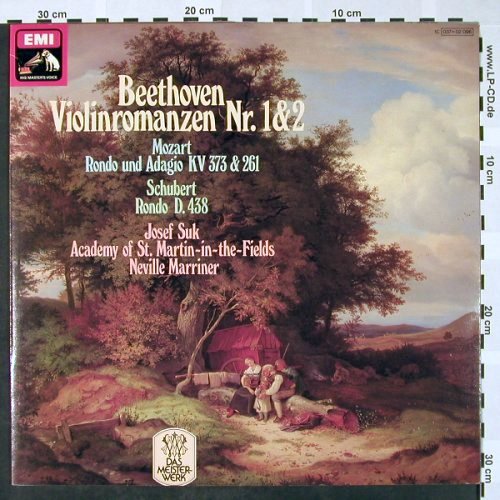 Beethoven,Ludwig v/Mozart/Schubert: Violinromanzen Nr.1 & 2, EMI(037-02 096), D, Ri, 1971 - LP - L3156 - 6,00 Euro