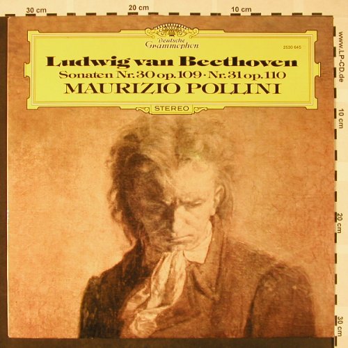 Beethoven,Ludwig van: Sonaten Nr.30 op.109,Nr.31 op.110, D.Gr.(2530 645), D, m /vg+, 1975 - LP - L3163 - 6,00 Euro