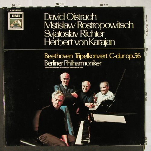 Beethoven,Ludwig van: Tripelkonzert C-dur op.56,Foc, EMI(C 065-02 042), D,  - LP - L3164 - 9,00 Euro