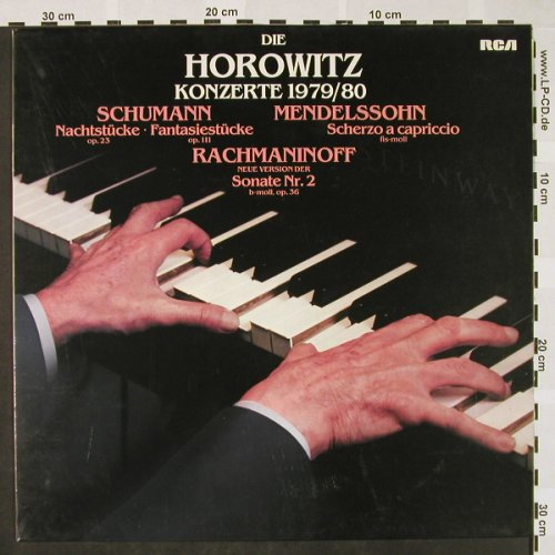 Horowitz,Vladimir: Konzerte 1979/80, RCA Red Seal(RL 13775), D, 1979 - LP - L3189 - 6,00 Euro