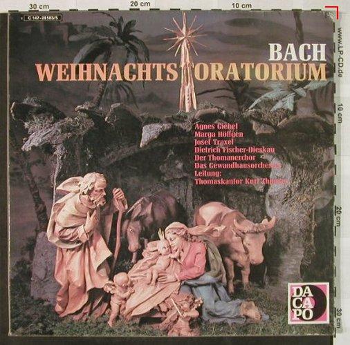 Bach,Johann Sebastian: Weihnachts-Oratorium, Ri, Dacapo(C 147-28 583/5), D, 1959 - 3LP - L3239 - 9,00 Euro