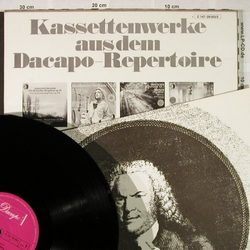 Bach,Johann Sebastian: Weihnachts-Oratorium, Ri, Dacapo(C 147-28 583/5), D, 1959 - 3LP - L3239 - 9,00 Euro