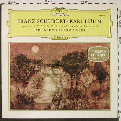 Schubert,Franz: Sinfonien Nr.5 & 8, Unvollendete, D.Gr. (139 162), D, Ri, 1963 Typ: LP Best.-Nr.: L3269 Preis: 5,00 Euro