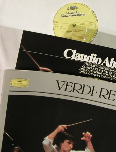 Verdi,Giuseppe: Requiem, Box, D.Gr. (2707 120), D, 1980 Typ: 2LP Best.-Nr.: L3274 Preis: 9,00 Euro
