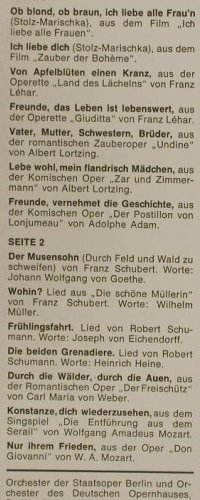 Anders,Peter: Lied Oper Operette, HörZu (HZT 512), D Typ: LP Best.-Nr.: L3301 Preis: 5,00 Euro