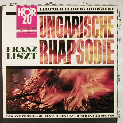 Liszt,Franz: Ungarische Rhapsodie, HörZu(SHZE 176), D,  - LP - L3303 - 6,00 Euro