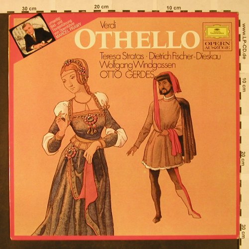 Verdi,Giuseppe: Othello-Opernquerschnitt in deutsch, D.Gr. Opern Auszüge(2537 017), D, Ri,  - LP - L3315 - 5,00 Euro
