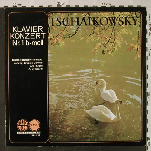 Tschaikowsky,Peter: Klavierkonzert Nr.1 b-moll op.23, Golden Sound(ST 2102), D,vg+/m-,  - LP - L3322 - 4,00 Euro