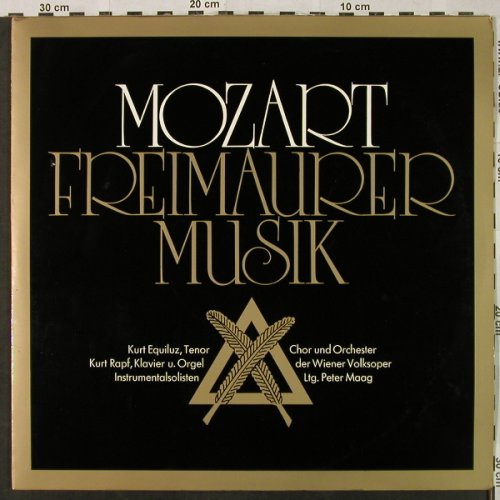 Mozart,Wolfgang Amadeus: Freimaurermusik, Foc, FSM(FSM 33 006/7), D,  - 2LP - L3352 - 7,50 Euro