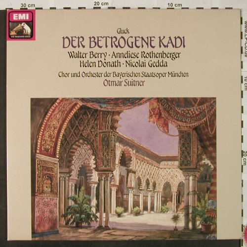 Gluck,Christoph Willibald: Der Betrogene Kadi(1975), Foc, EMI(29 1260 1), D, 1987 - LP - L3360 - 7,50 Euro