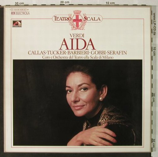 Verdi,Giuseppe: Aida, Box, EMI/Rosenthal Group(C 153-00 429/31), D,Ri, 1956 - 3LP - L3365 - 12,50 Euro