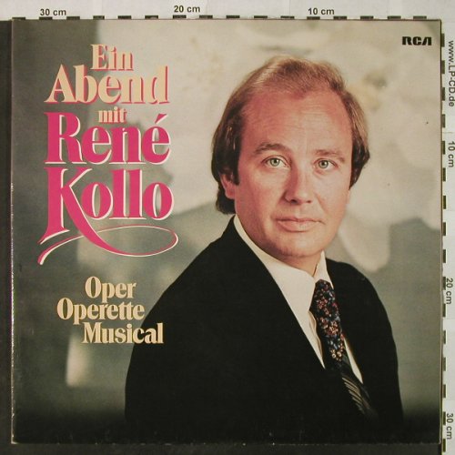 Kollo,Rene: Ein Abend mit-Oper,Operette,Musical, RCAred(RL 30798), D, Foc, 1981 - LP - L3389 - 6,00 Euro