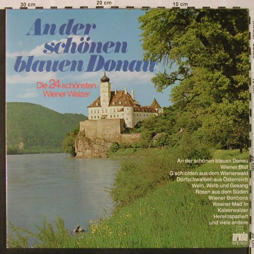 V.A.An der schönen blauen Donau: Die 24 schönsten Wiener Walzer, Ariola (86 229 XBU), D Typ: 2LP Best.-Nr.: L3395 Preis: 7,50 Euro