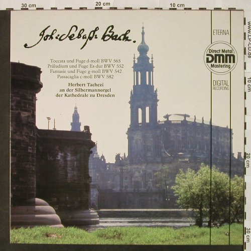 Bach,Johann Sebastian: Toccata und Fuge d-moll BWV 565, Eterna(725 012), D, 1986 - LP - L3401 - 5,00 Euro