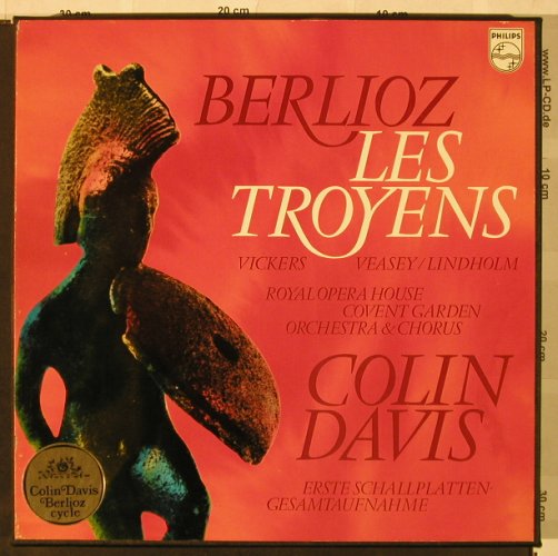 Berlioz,Hector: Les Troyens, Box- rec.5.2 < vg+., Philips(6709 002), NL,  - 5LP - L3435 - 25,00 Euro