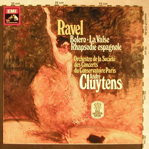 Ravel,Maurice: Bolero / La Valse / Rhapsodie Esp., EMI(037-10 759), D, Ri, 1962 - LP - L3488 - 6,00 Euro