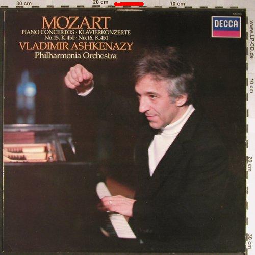 Mozart,Wolfgang Amadeus: Klavierkonzerte No15,KV450,No16 467, Decca(SXL 7010), UK,m /VG+, 1984 - LP - L3510 - 5,00 Euro