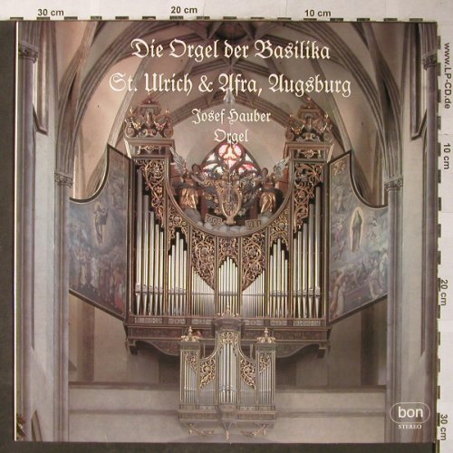 V.A.St.Ulrich und Afra, Augsburg: Die Orgel der Basilika, bon(870457), D, 1981 - LP - L3540 - 6,00 Euro