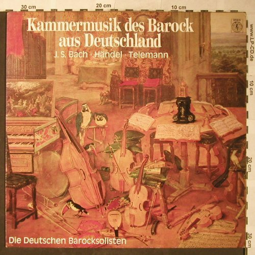 V.A.Kammerm. d.Barock a.Deutschland: J.S.Bach, Händel, Telemann, Orbis(42 666 8), D, 1976 - LP - L3541 - 6,00 Euro