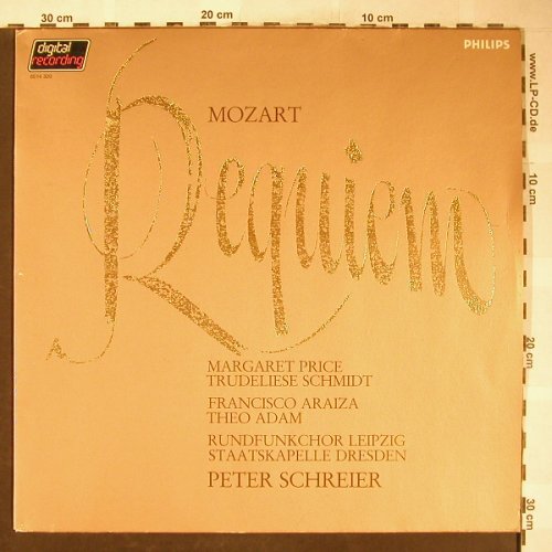 Mozart,Wolfgang Amadeus: Requiem d-moll KV 626, Philips (6514 320), NL, 1983 Typ: LP Best.-Nr.: L3569 Preis: 5,50 Euro