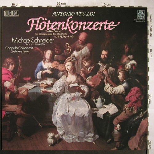 Vivaldi,Antonio: Flötenkonzerte P.78,78,79,83,440, Orbis (91 614 8), D, 1981 Typ: LP Best.-Nr.: L3570 Preis: 6,00 Euro