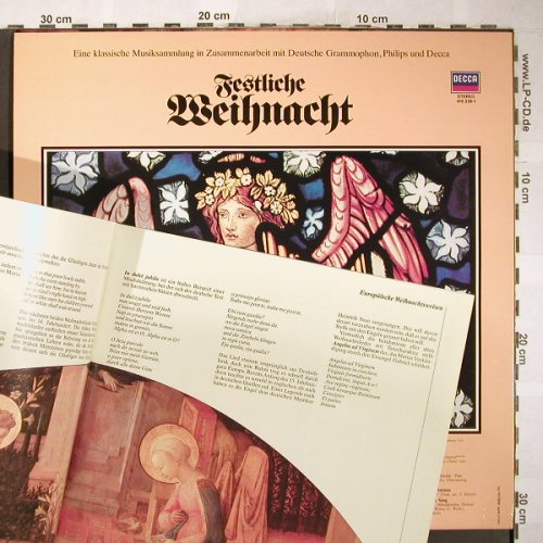 V.A.Festliche Weihnacht: Grosse Komponisten,Booklet, Decca (410 238-1), D Typ: LP Best.-Nr.: L3571 Preis: 6,00 Euro
