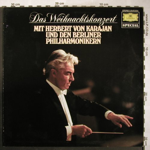 Karajan,H. & Berliner Philhamoniker: Weihnachtskonzert, D.Gr. Special (2545 054), D Typ: LP Best.-Nr.: L3575 Preis: 5,00 Euro