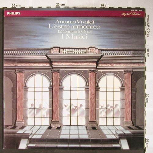 Vivaldi,Antonio: L'estro Armonico,12 Concerti op.3, Philips (412 128-1), NL, m-/vg+, 1983 Typ: 2LP Best.-Nr.: L3580 Preis: 7,50 Euro