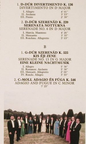 Mozart,Wolfgang Amadeus: Eine Kleine Nachtmusik,K136,239,546, Hungaroton(SLPD 12471), H, 1982 - LP - L3584 - 5,00 Euro