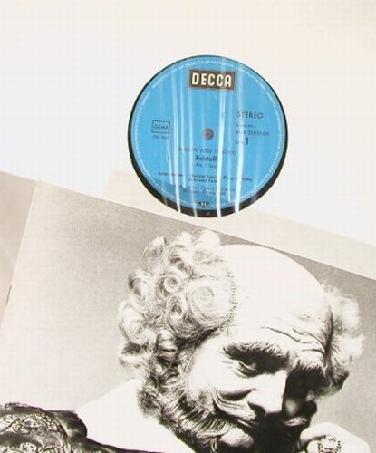Verdi,Giuseppe: Falstaff, Box, Decca (SMA 25 059 D1-3), D, 1971 Typ: 3LP Best.-Nr.: L3588 Preis: 12,50 Euro