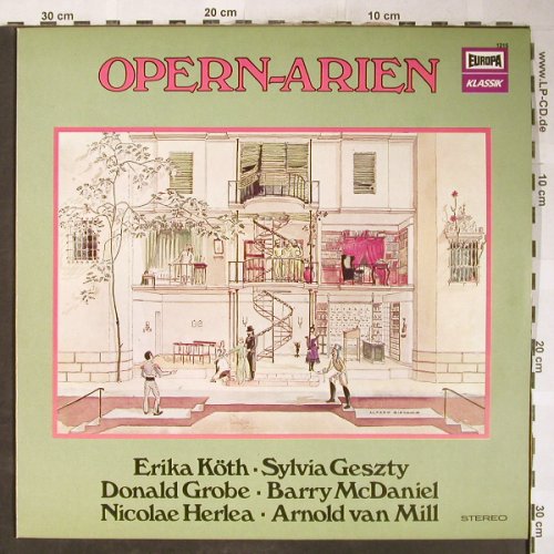 Opern-Arien: Erika Köth,S.Geszty..A von Mill, Europa Klassik(1215), D,  - LP - L3589 - 5,00 Euro