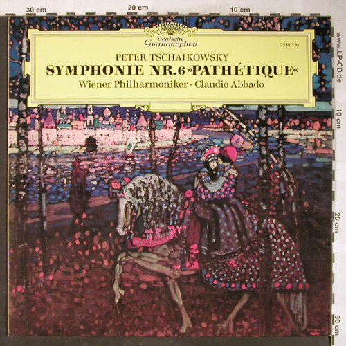 Tschaikowsky,Peter: Sinfonie Nr.6'Pathetique', D.Gr.(2530 350), D, 1974 - LP - L3610 - 6,00 Euro