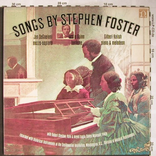 Foster,Stephen: Songs by, Foc, Nonesuch (H-71268), US, 1972 Typ: LP Best.-Nr.: L3617 Preis: 12,50 Euro