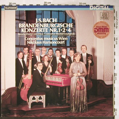 Bach,Johann Sebastian: Brandenburgische Konzerte1,2,4,Foc, Telefunken (6.42823 AZ), D, 1981 Typ: LP Best.-Nr.: L3619 Preis: 7,50 Euro