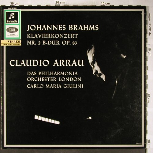 Brahms,Johannes: Klavierkonzert Nr.2 B-dur op.83, Columbia(SMC 91 401), D,  - LP - L3626 - 30,00 Euro