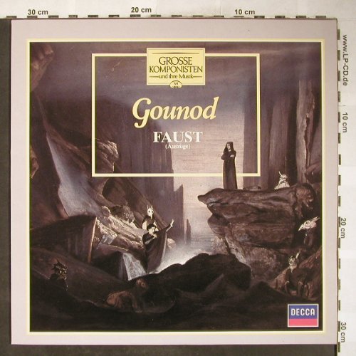 Gounod,Charles: Faust (Auszüge), Decca Gr.Komponisten(412 843-1), NL, Ri,  - LP - L3633 - 5,00 Euro