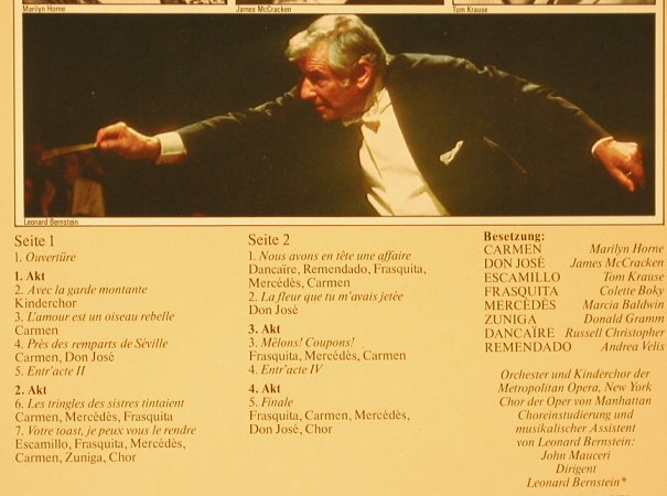 Bizet,Georges: Carmen - Auszüge, Decca Gr.Komponisten(412 837-1), D, Ri,  - LP - L3637 - 5,00 Euro