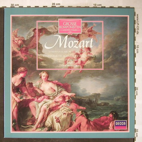 Mozart,Wolfgang Amadeus: Sinfonien Nr.40 & 41"Jupiter", Decca(411 389-1), D,  - LP - L3640 - 5,00 Euro