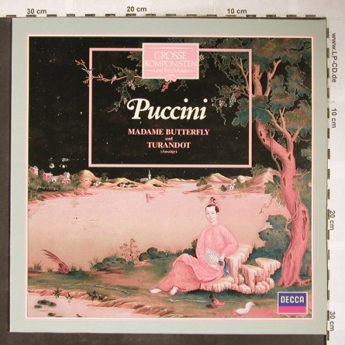Puccini,Giacomo: Madame Butterfly/Turadot-Auszüge, Decca(412 841-1), D, Ri,  - LP - L3648 - 5,00 Euro
