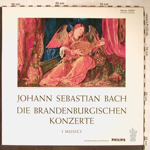 Bach,Johann Sebastian: Brandenburgische Konzerte Nr.1-6, Philips-Sonderauflage(61 237), D, Ri,Foc,  - 2LP - L3649 - 7,50 Euro