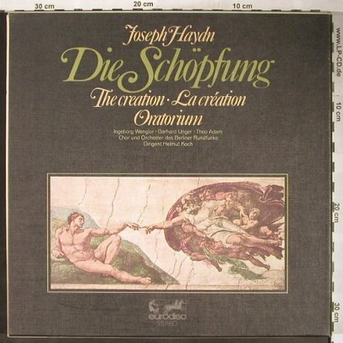 Haydn,Joseph: Die Schöpfung,Box, Eurodisc (80 618 XK), D Typ: 2LP Best.-Nr.: L3667 Preis: 7,50 Euro