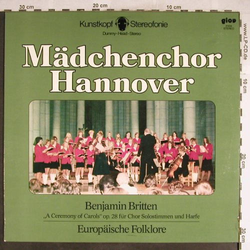 Mädchenchor Hannover: Britten:Cerem.of Carols,Eu-Folklore, giov(2004), D,m-/vg+, 1975 - LP - L3701 - 6,50 Euro
