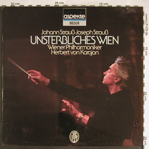 Strauß,Johann & Joseph: Unsterbliches Wien, Decca(6.41578 AH), D, 1960 - LP - L3704 - 4,00 Euro