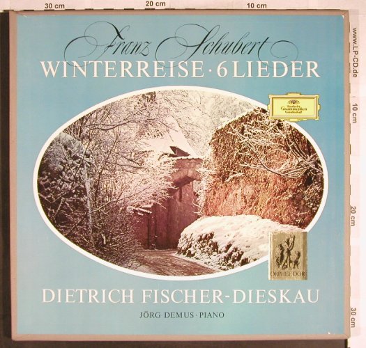 Schubert,Franz: Winterreise  6 Lieder, Box, D.Gr. (139 201/202), D, 1965 Typ: 2LP Best.-Nr.: L3720 Preis: 9,00 Euro